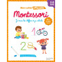 Mon cahier effaçable Montessori - Je trace les chiffres et je calcule