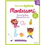 Mon cahier effaçable Montessori - Je trace les lettres
