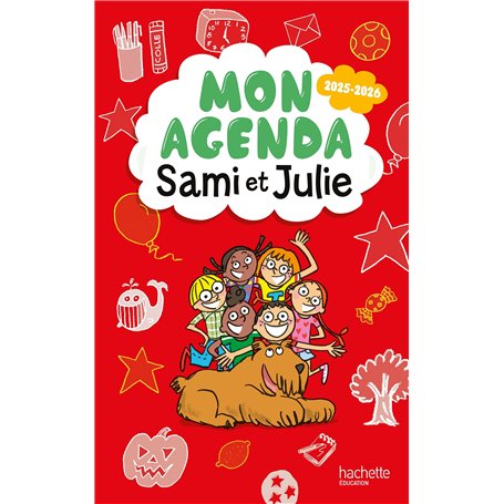 Sami et Julie - Mon agenda scolaire 2025-2026