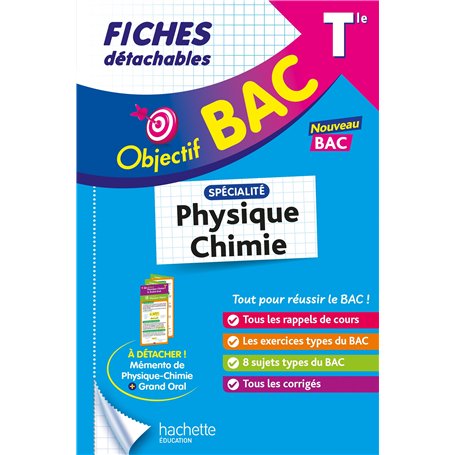 Objectif BAC Fiches - Spécialité Physique - Chimie Tle