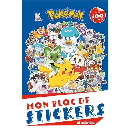 Pokémon - Bloc de stickers et activités Paldea