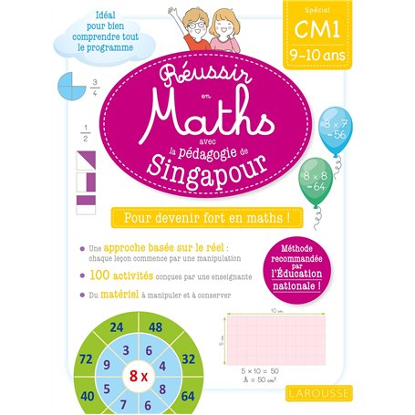 Réussir en maths avec Singapour CM1