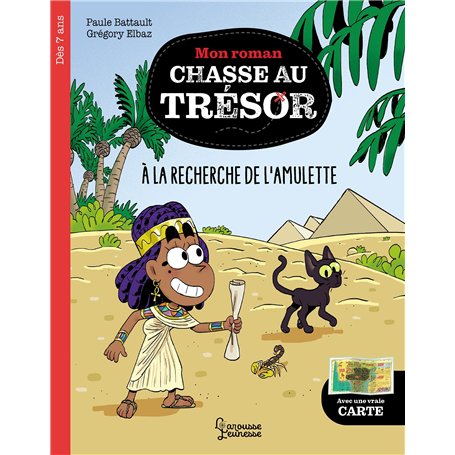 Mon roman CHASSE AU TRESOR - A la recherche de l'amulette d'Osiris