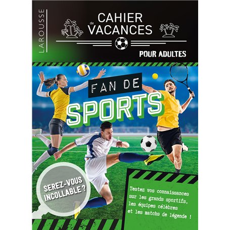 Cahier de vacances - Fan de sports