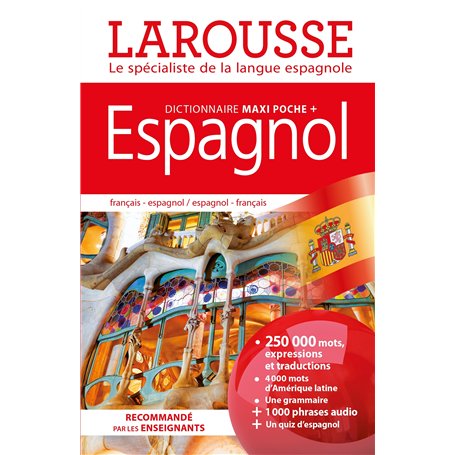 Dictionnaire Larousse Maxipoche Plus Espagnol