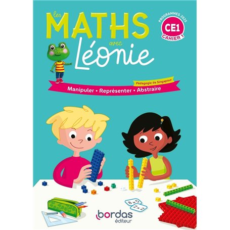 Les maths avec Léonie - CE1 - 2025 - Cahiers 1+2 - élève - sous film
