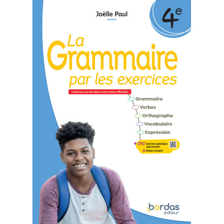 La Grammaire par les exercices - 4e - 2025 - Cahier - élève