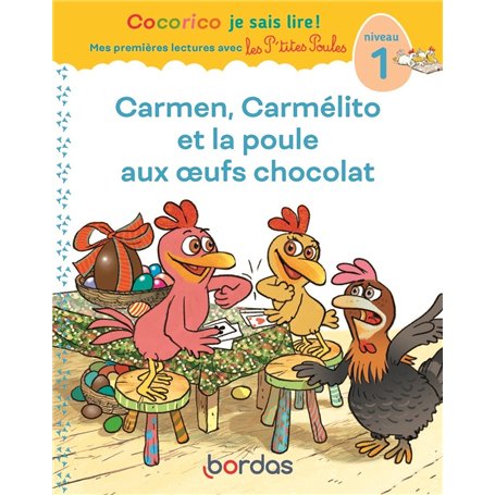 Cocorico Je sais lire ! 1res lectures - Carmen