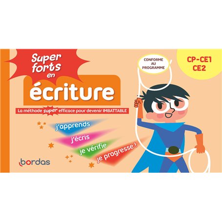 Super forts en écriture du CP au CE2
