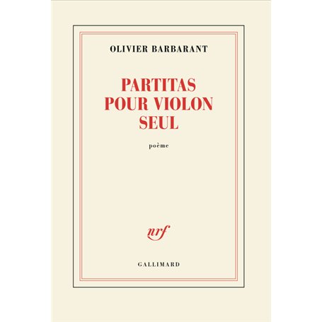 Partitas pour violon seul