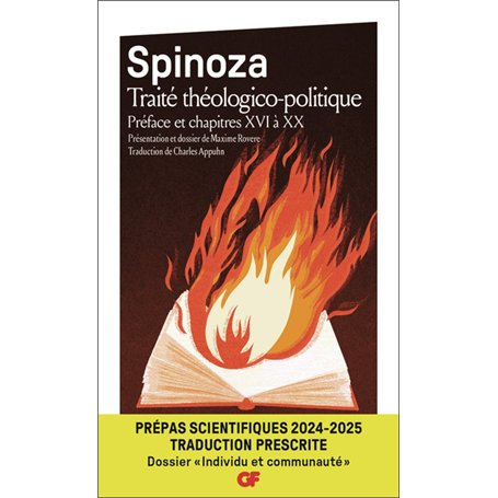 Traité théologico-politique - Prépas scientifiques 2025