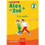 Alex et Zoé plus niveau 2 - 3 CD audio + Evaluations