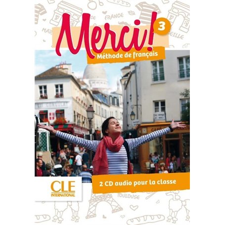 Merci FLE niveau 3 CD Audio collectifs
