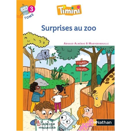 Timini - Album 3 CP - Surprises au zoo