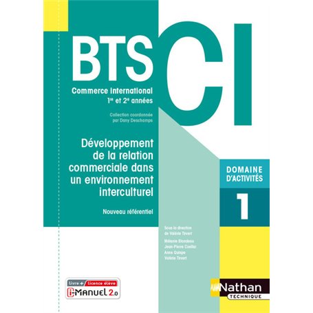 Développement de la relation commerciale dans un environnement interculturel Livre+ licence élève
