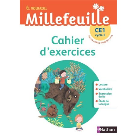 Le nouveau - Mille feuilles - CE1 - Cahier d'exercices