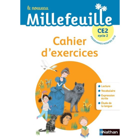 Le nouveau - Mille feuilles - CE2 - Cahier d'exercices