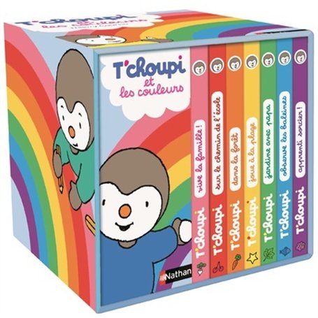 Ma petite bibliothèque - T'choupi et les couleurs
