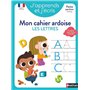 J'apprends et j'écris - Mon cahier ardoise Les lettres PS