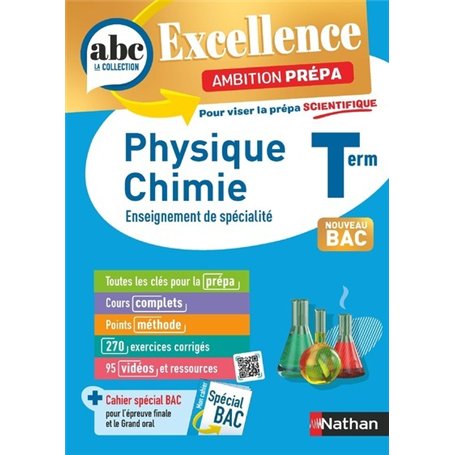 ABC BAC Excellence - Ambition Prépa - Physique Chimie - Term