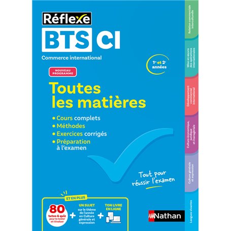Toutes les matières BTS Commerce International - Réflexe N° 15