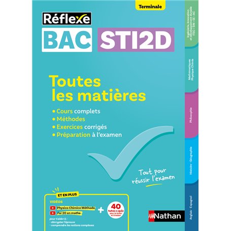 Toutes les matières Bac STi2D Terminale - Réflexe - N° 22