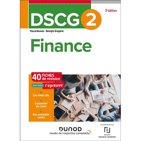DSCG 2 - Finance - Fiches de révision - 3e éd.