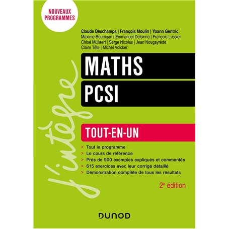 Maths PCSI - 2e éd.
