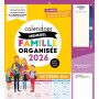 Calendrier mensuel Famille organisée 2026
