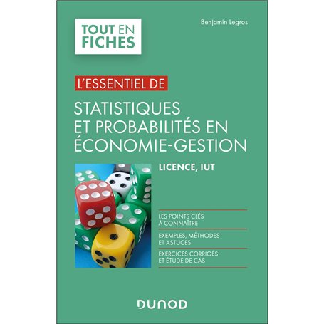 L'essentiel des Statistiques et probabilités en économie-gestion - 2 éd.