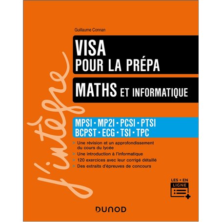 Visa pour la prépa Maths et informatique - 7e éd