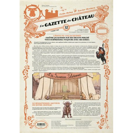 Le Château des animaux - La Gazette du château 3,86 €