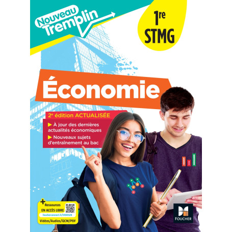 Nouveau Tremplin - Économie - 1re STMG - Éd. 2025 - Livre élève