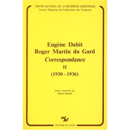 Eugène Dabit - Roger Martin du Gard - 2 19,57 €