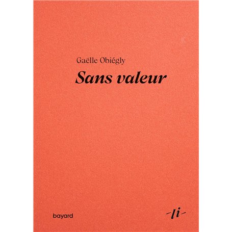 Sans valeur