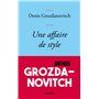 Une affaire de style