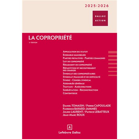 Copropriété 2025/2026. 11e éd.