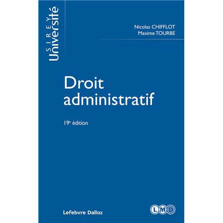 Droit administratif. 19e éd.