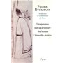 Les propos sur la peinture du moine Citrouille-Amère
