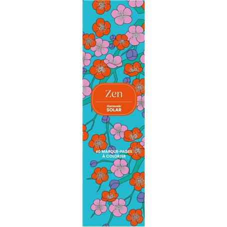 Marquepages coloriage zen