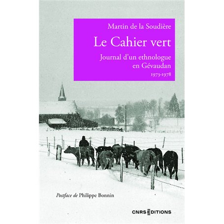 Le Cahier vert - Journal d'un ethnologue en Gévaudan 1973-1978