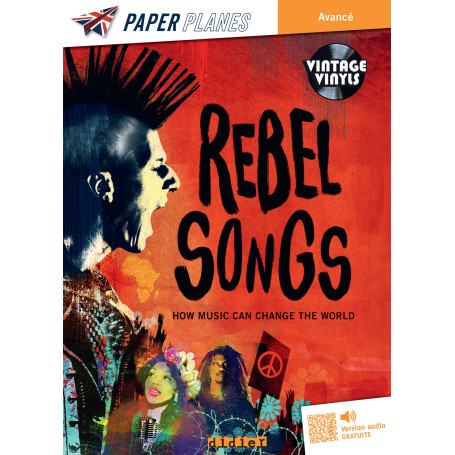 Rebel Songs - Livre + mp3  - Ed. 2024