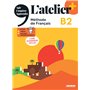 L'atelier + B2 - Livre + numérique inclus