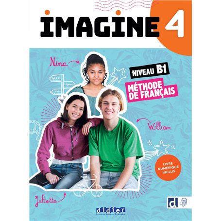 Imagine 4 - Niv. B1 - Livre + numérique inclus 18,20 €
