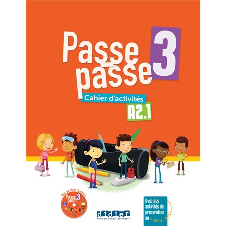 Passe-passe 3 - Niv. A2.1 - Cahier + CD mp3