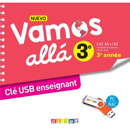 NUEVO Vamos allá 3e - Ed. 2024 - CLE USB