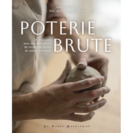Poterie brute - 26 créations avec des techniques de modelages faciles et contemporaines