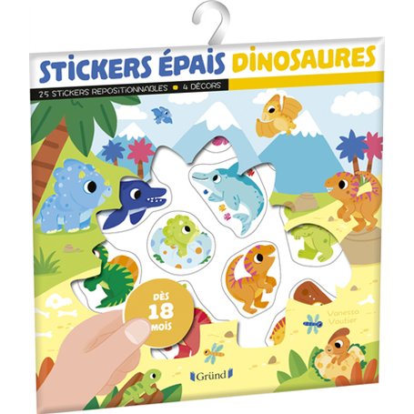 Stickers épais Dinosaures