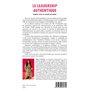 Le leadership authentique