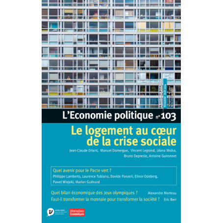 L'Economie politique - N° 103